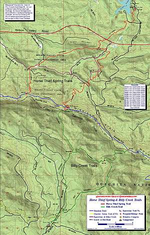 Horsethief Billy Map at 1:24,000 scale.